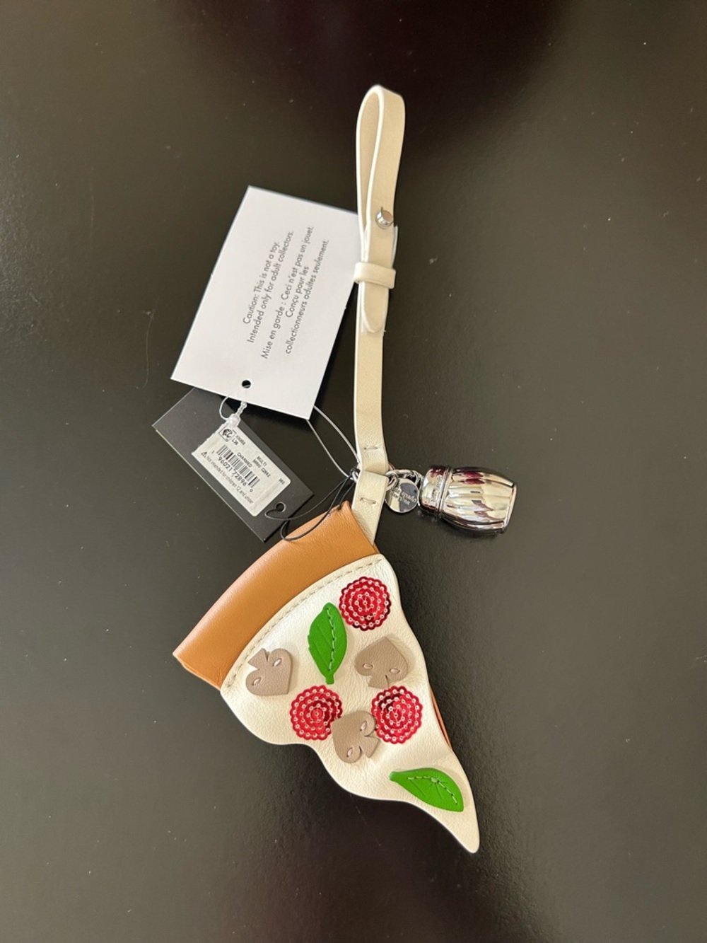 Kate Spade Charmed NYC Pizza Bag Charm